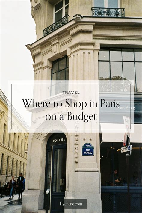 best affordable shopping areas in paris